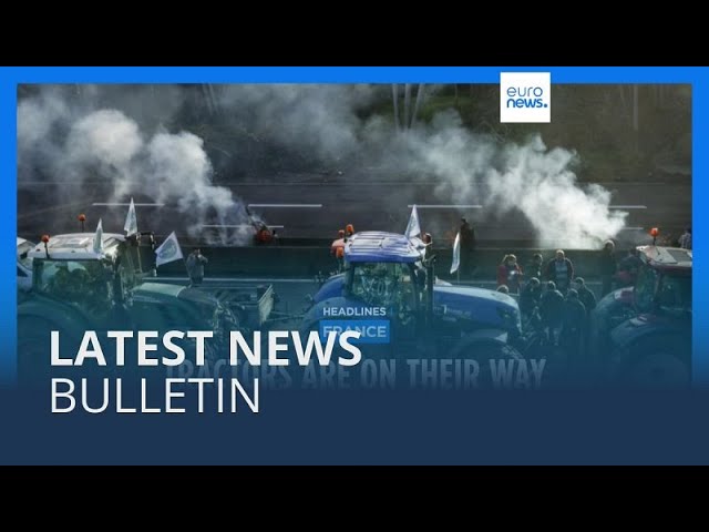 Latest news bulletin | January 29th – Evening