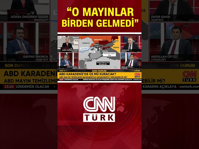 ABD'nin Mayın Bahanesi! O Mayınlar Karadeniz'e Nasıl Dağıldı? Zafer Şahin'den Çarpıcı