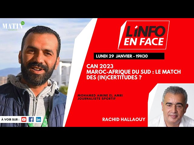 L'Info en Face avec Mohamed Amine El Amri