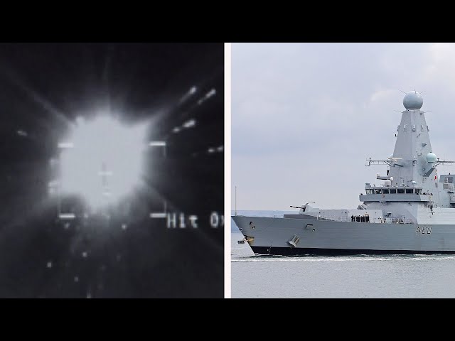 Royal Navy destroyer defends against Houthi drone attack