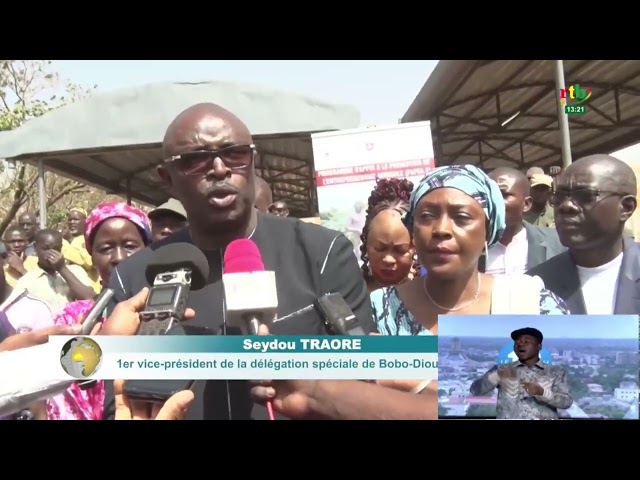 Inauguration de l'aire d'abattage moderne de volaille à Bobo Dioulasso.