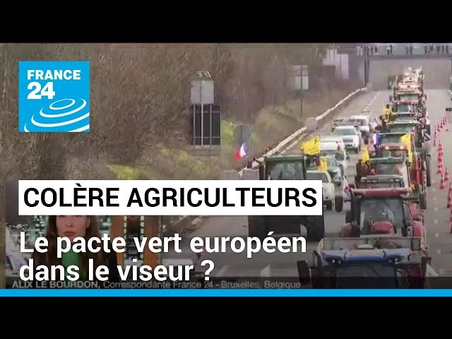 Colère des agriculteurs européens : le pacte vert européen dans le viseur ? • FRANCE 24