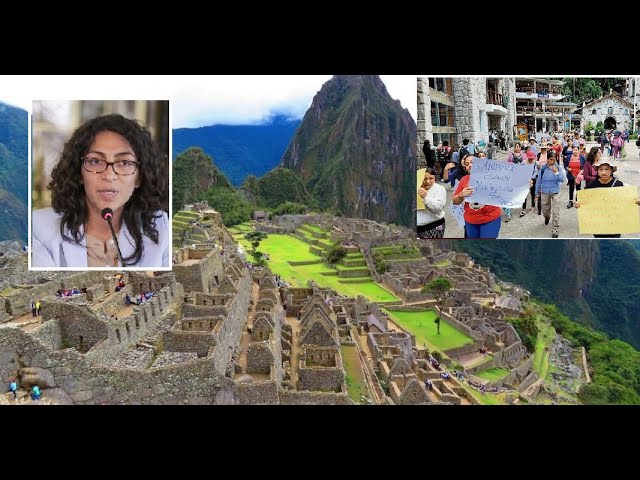 Ministra de Cultura por los problemas en Machu Picchu: "Se pierde más de un millón de soles&quo