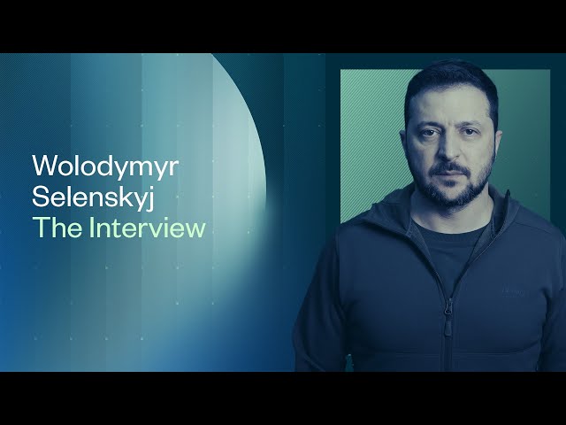 Selenskyj - The interview | Caren Miosga | English subtitles | Original language