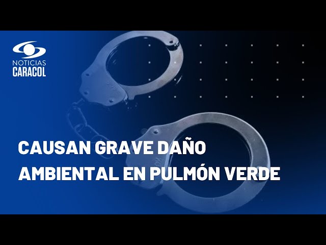 En Antioquia, detienen a 6 personas señaladas de prender fuego en cerro Quitasol