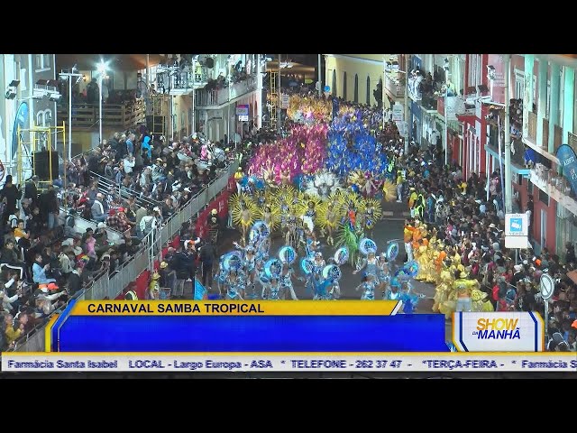 Show da Manhã: Carnaval Escola Samba Tropical