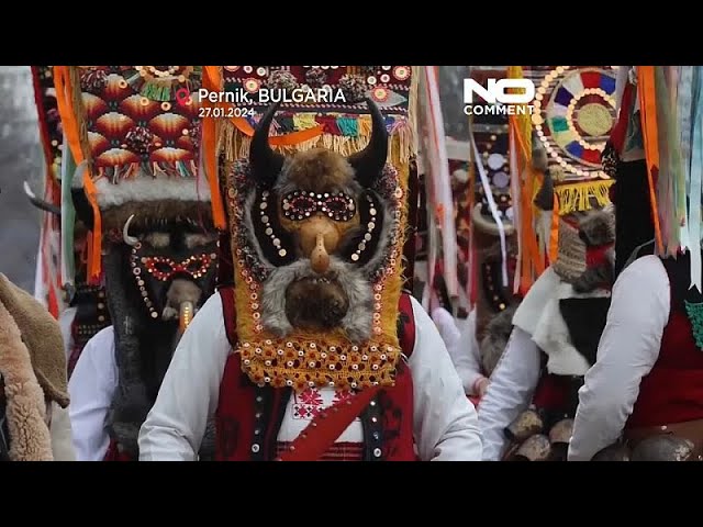 No Comment | Bulgaria celebra el mayor festival de máscaras de Europa