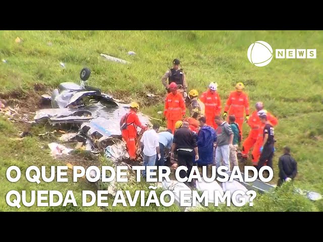 Entenda o que pode ter causado a queda do avião em Minas Gerais