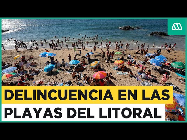 Delincuencia y comercio ilegal en las playas del litoral: Autoridades piden mayor dotación policial