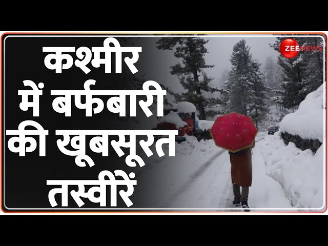 Jammu & Kasmir Snowfall: उत्तराखंड से कश्मीर तक बर्फबारी की खूबसूरत तस्वीरें | Weather Update