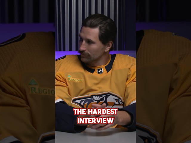 ⁣Filip Forsberg’s Hardest Interview 