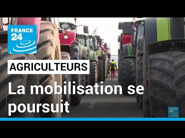 Des milliers d'agriculteurs mobilisés en France avant de nouvelles annonces du gouvernement mar