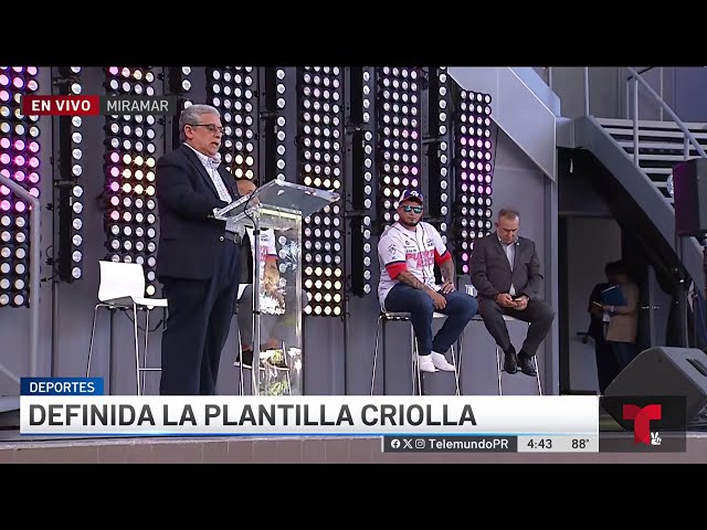 Presentan a Los Criollos de Puerto Rico