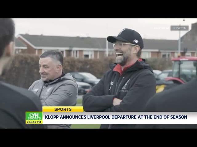 Klopp Announces Liverpool Departure At The End Of Season | Sports | CVMTV