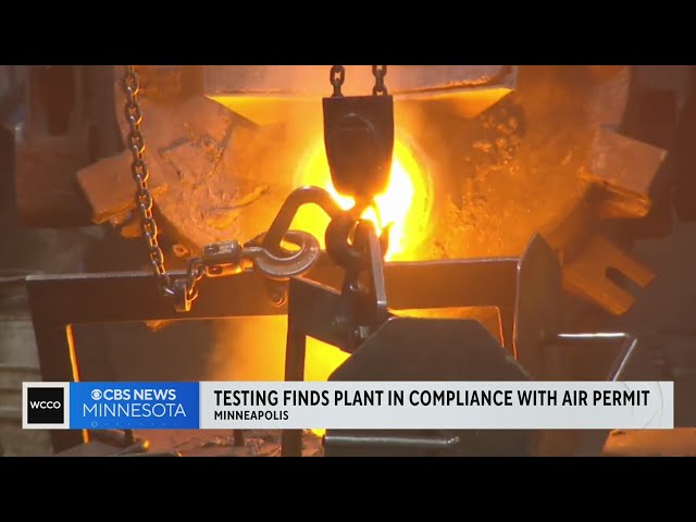 ⁣Testing finds Smith Foundry in compliance with air permit