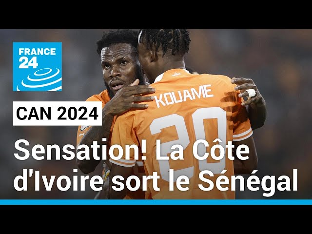 CAN 2024 : Exploit de la Côte d'Ivoire qui élimine le Sénégal, tenant du titre • FRANCE 24