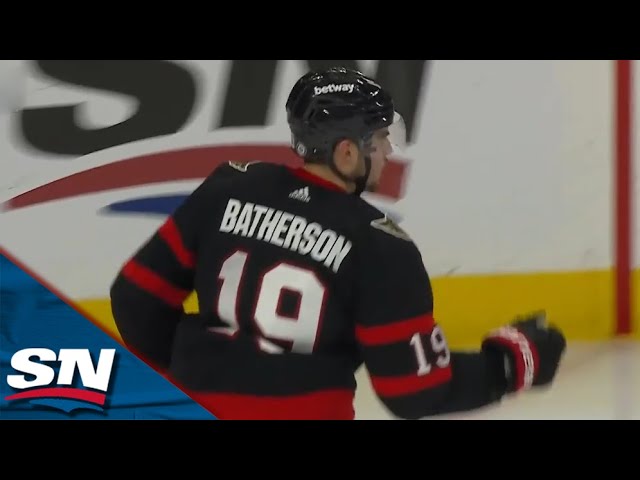 Senators' Drake Batherson Shows Off Patience Before Beating Juuse Saros