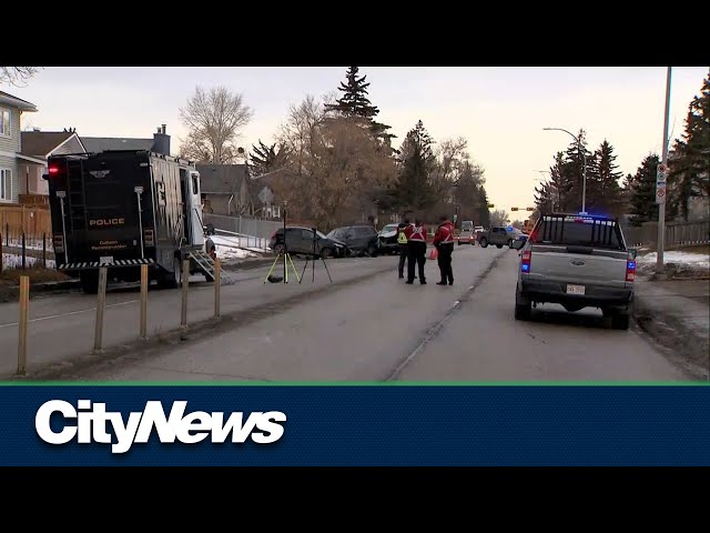 One person in critical condition after multi-vehicle crash in Calgary