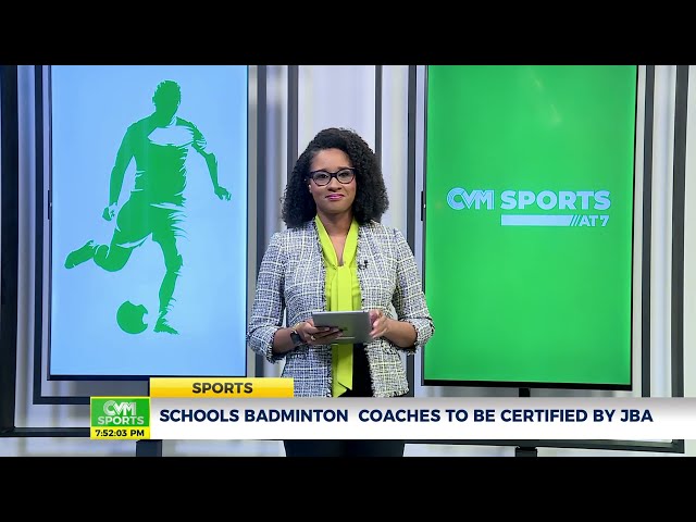 Schools Badminton Coaches To Be Certified By JBA | Sports | CVMTV