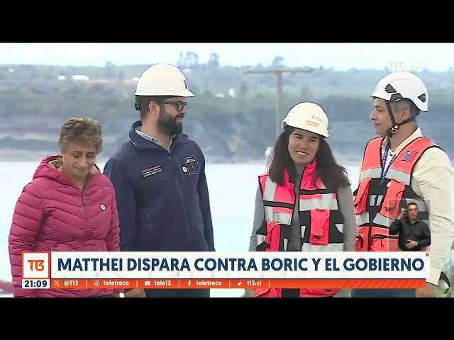 Boric retorna tras vacaciones con gira a Chiloé y Matthei contra el gobierno