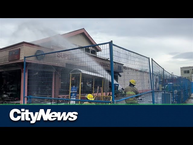 Clean up has begun after fire destroys community grocery store in Richmond