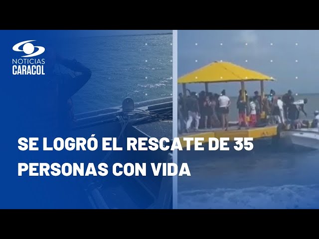 Tres muertos y dos desaparecidos deja naufragio de embarcación con 40 migrantes en Chocó