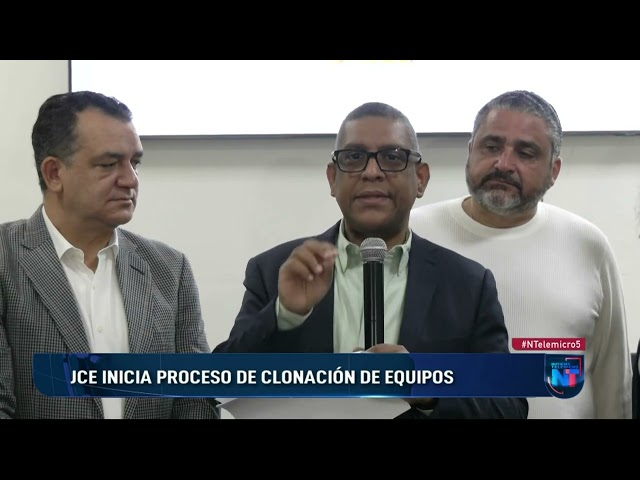 JCE inicia proceso de clonación de equipos