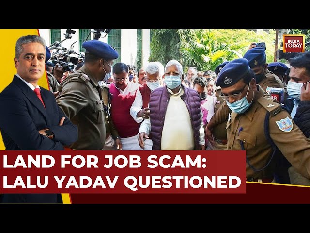 Rajdeep Sardesai Live:  ED Questions Opposition Leaders | ED Questions Lalu And Soren | LIVE News