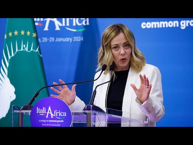 Italie : Giorgia Meloni dévoile son plan pour promouvoir le développement de l'Afrique