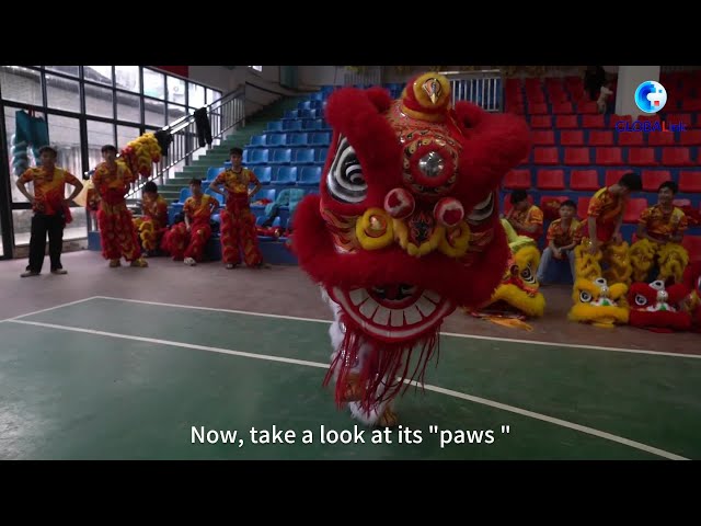 GLOBALink | A 'roarsome' dancing lesson in Guangxi