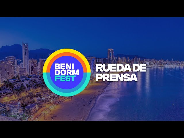 Rueda de prensa con los presentadores | Benidorm Fest 2024