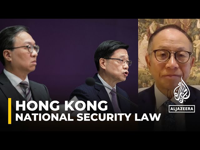 Hong Kong security law: Leader says foreign agents may still be active