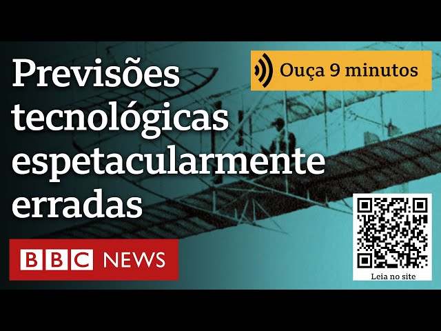 'Levará milhões de anos até que máquinas possam voar' e outras previsões tecnológicas muit