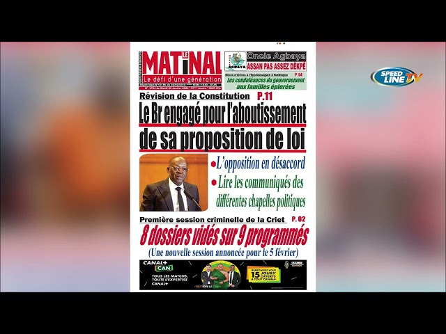 LA REVUE DES TITRES - 30JAN 2024 - Romaric Dossa