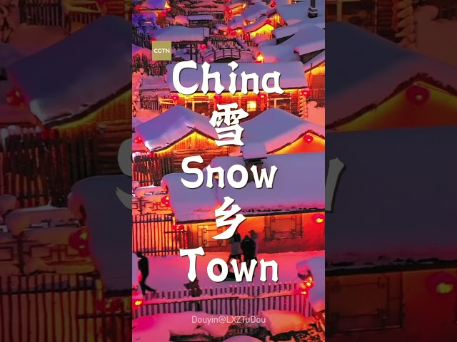 Embracing the Chill: Explore the magic of China Snow Town