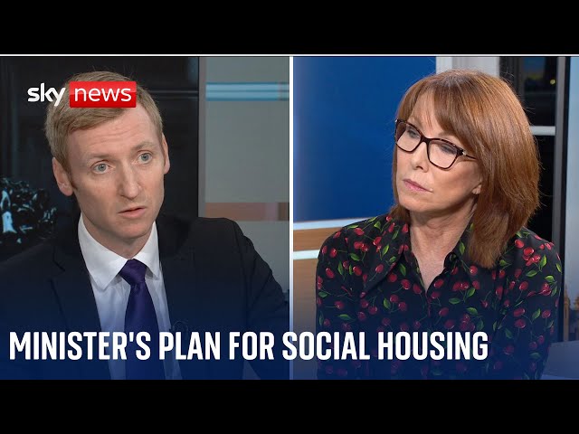 Social housing: Minister outlines new government ideas for who should get a council house