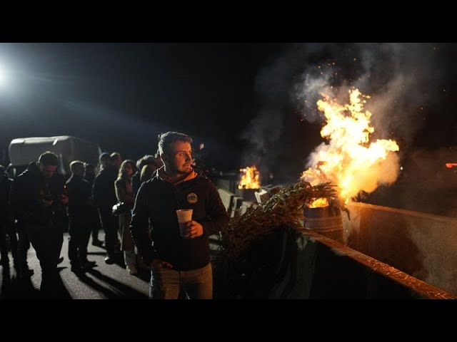 France's protesting farmers continue to encircle Paris waiting for government aid