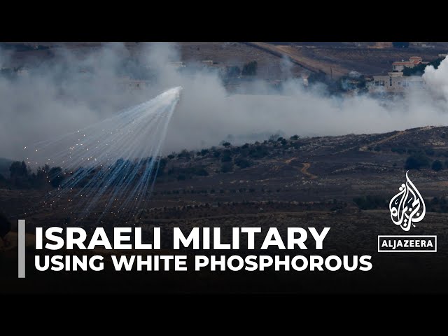 Israel white phosphorous munitions: Accusations use of weapons is causing damage