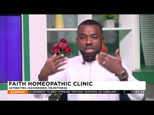 Faith Homeopathic Clinic - Badwam Afisem on Adom TV (30-01-24)