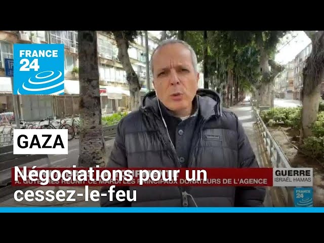 Bande de Gaza : négociations pour un cessez-le-feu • FRANCE 24