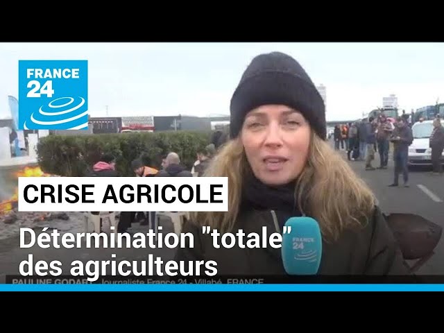 Crise agricole : une détermination "totale" des agriculteurs français • FRANCE 24