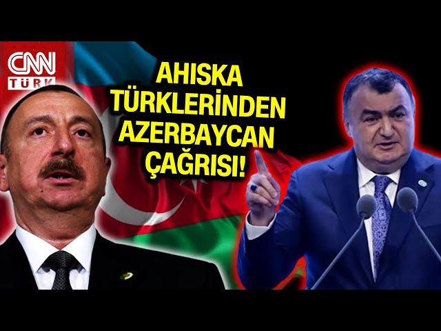 Ahıskalı Türklerden Azerbaycan Cumhurbaşkanı İlham Aliyev'e Destek Çağrısı! #Haber