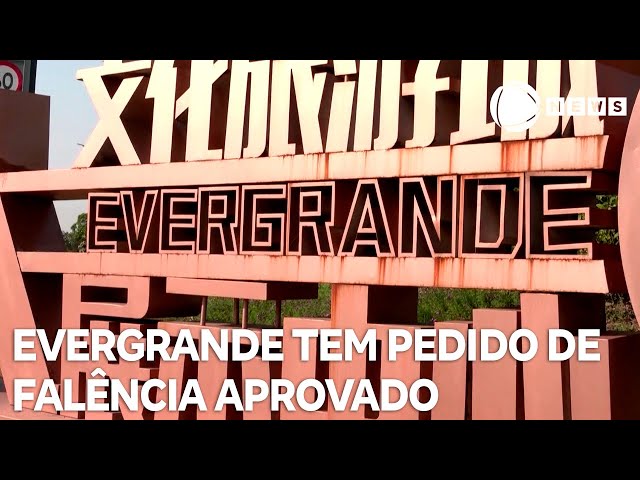 ⁣Evergrande tem pedido de falência aprovado pelo Tribunal de Hong Kong