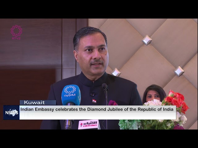 Indian Embassy celebrates the Dimond Jubilee of the Republic of India