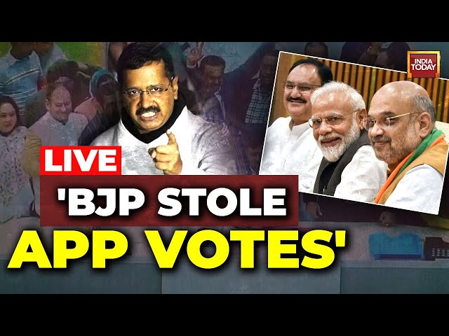 Arvind Kejriwal LIVE: BJP Mayor Elected Forcefully | BJP Vs Opposition In Chandigarh Mayor Election