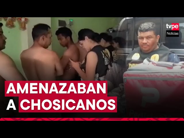 Chosica: detienen a siete venezolanos vinculados a préstamos gota a gota  y extorsión