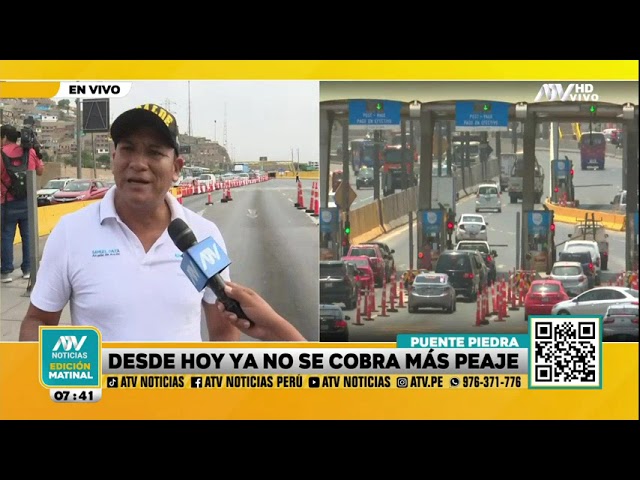 Alcalde de Ancón asegura que Rutas de Lima se burla de los peruanos y anuncia plantón en peaje