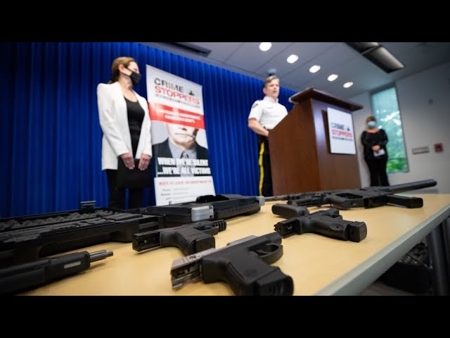 New data shows a rise in firearm-related crimes across Canada