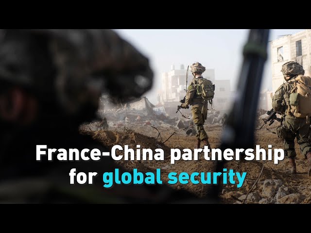 France-China partnership for global security