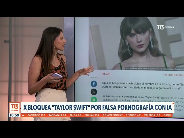 La razón por la que Twitter bloqueó las búsquedas de Taylor Swift